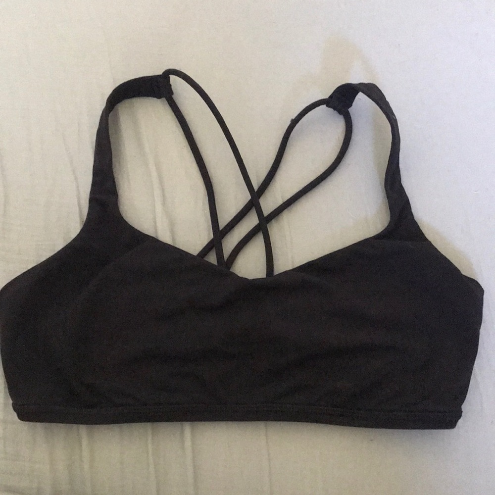 Lululemon Free to Be Bra. Black. Size 8.